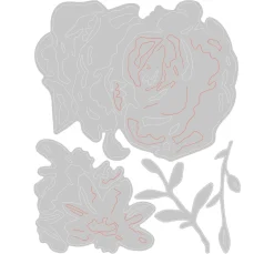 Sizzix Stanz- & Prägemaschinen|Kartengestaltung>Thinlits Stanzschablone "Brushstroke Flowers # 4 by Tim Holtz"