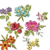 Sizzix Stanz- & Prägemaschinen|Schablonen>Thinlits Stanzschablone "Brushstroke Flowers Mini by Tim Holtz"