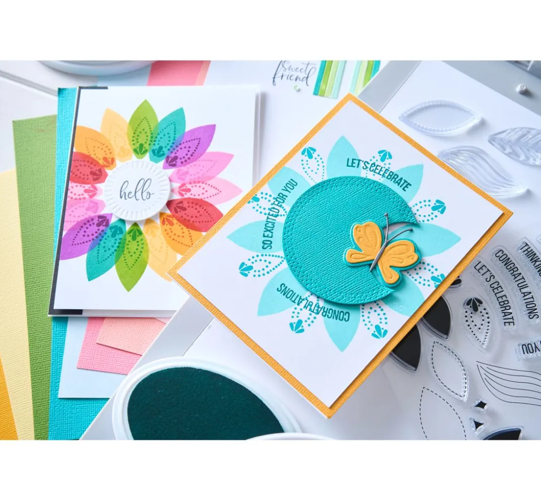 Sizzix Stanz- & Prägemaschinen|Schablonen>Thinlits Stanzschablone "Party Circles by Catherine Pooler"