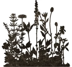 Sizzix Stanz- & Prägemaschinen|Schablonen>Thinlits Stanzschablone "Flower Field by Tim Holtz"