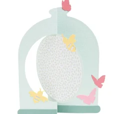 Sizzix Stanz- & Prägemaschinen|Schablonen>Thinlits Stanzschablone "Card, Bell Jar"