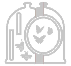 Sizzix Stanz- & Prägemaschinen|Schablonen>Thinlits Stanzschablone "Card, Bell Jar"