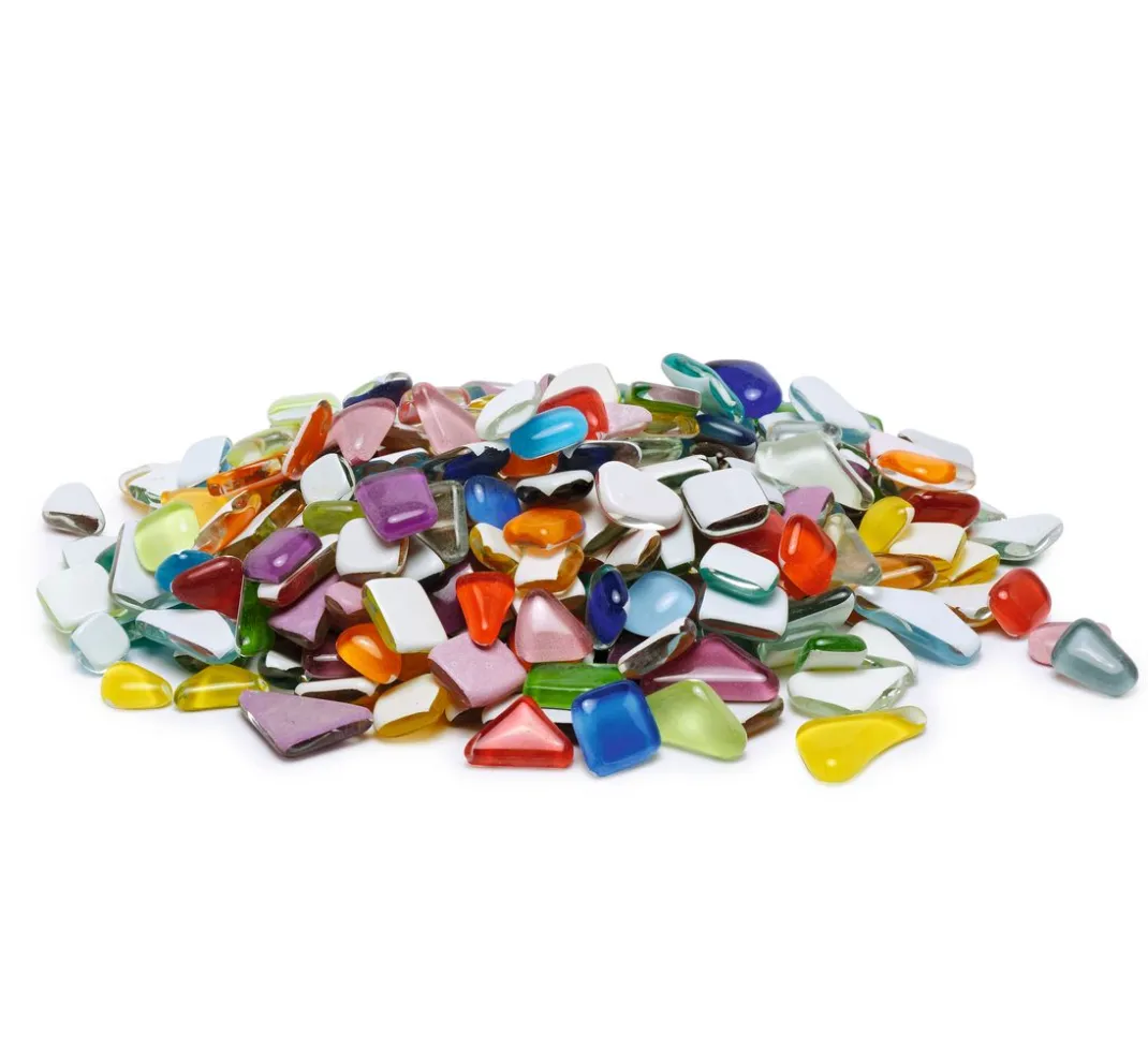 Rayher Mosaik Basteln>Soft-Glas Bruchmosaik "Bunter Mix", 500 g