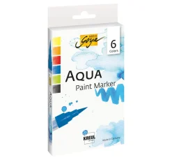 Kreul Künstler Aquarell|Stifte>Solo Goya Aqua Paint Marker, 6er-Set