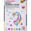 Kinder folia Spezialpapier & -Karton|Papier>Spiegelkarton und Spiegelpapier-Mix "Rainbow"