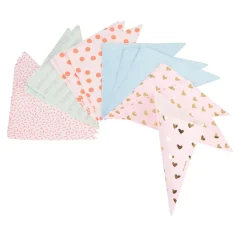 Rico Design Tüten & Anhänger>Spitztüten "Pastell Hot Foil", 15er-Set