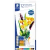 STAEDTLER Künstlerfarbe>Acrylfarben-Set, 12 Tuben