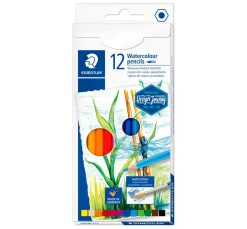 STAEDTLER Aquarell|Farbsets>Aquarell-Buntstifte, 12er Set