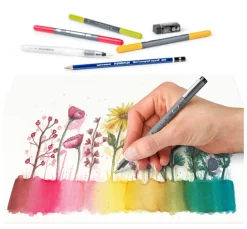 STAEDTLER Aquarell|Stifte>Aquarell-Set "Blumen"