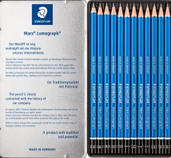 STAEDTLER Malen & Zeichnen|Stifte>Bleistifte Mars Lumograph, 12 St.