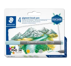 STAEDTLER Kartengestaltung>Brush Pens, 4er-Set