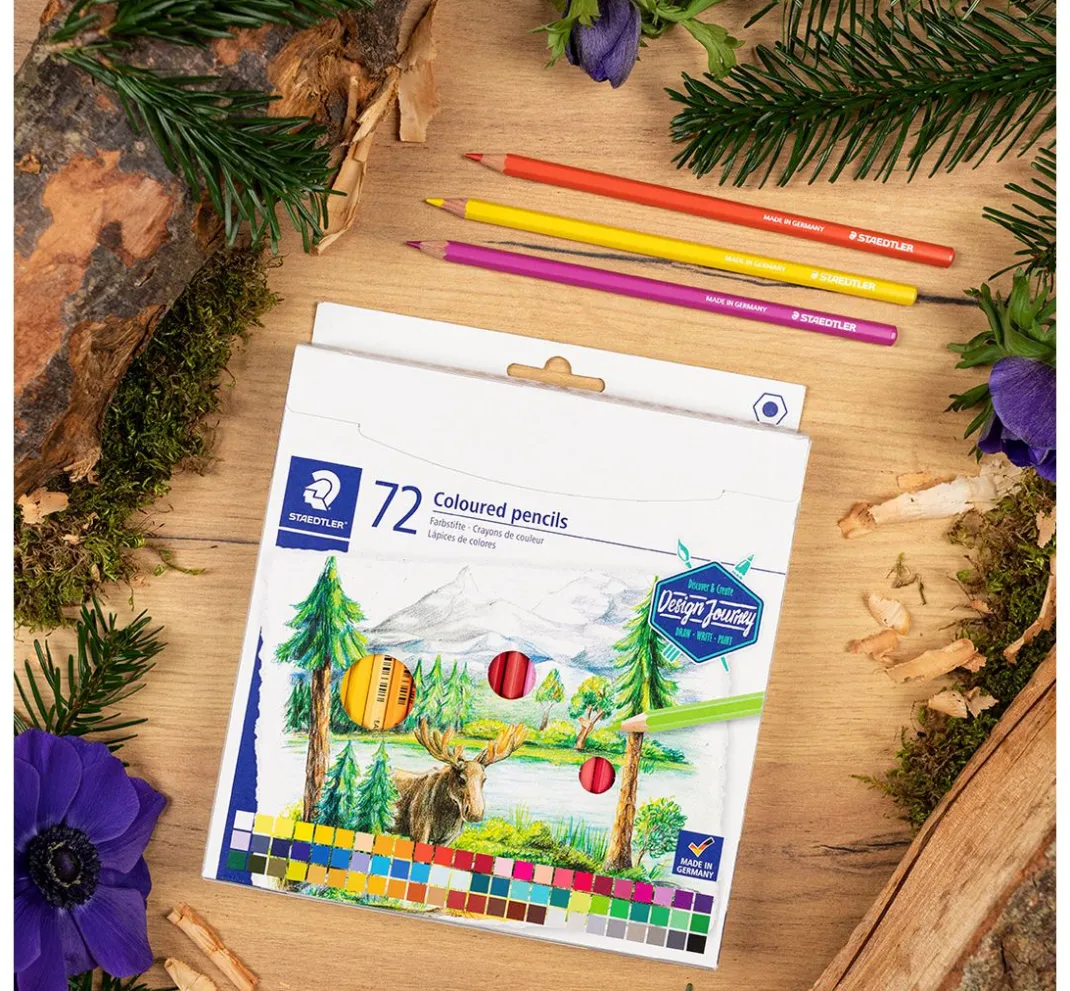 STAEDTLER Farbsets|Stifte>Buntstifte, 72-tlg.