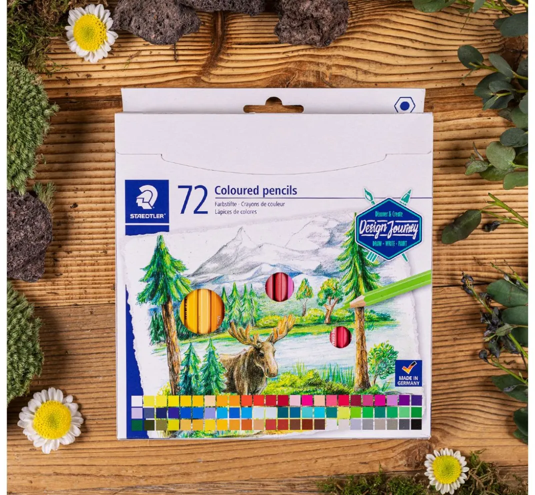 STAEDTLER Farbsets|Stifte>Buntstifte, 72-tlg.