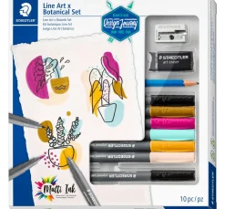 STAEDTLER Farbsets|Stifte>Line Art & Botanical Set