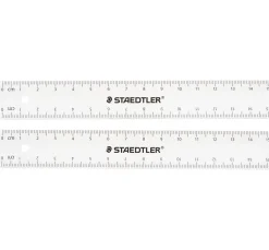 STAEDTLER Weiteres Malzubehör|Malen & Zeichnen>Lineal, 15 cm, 2 Stück