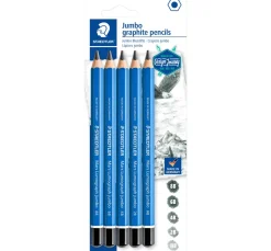 STAEDTLER Malen & Zeichnen|Farbsets>Lumograph Bleistifte "Jumbo"