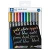 Kinder STAEDTLER Stifte & Marker|Stifte>Metallic brush Marker, 10er-Set