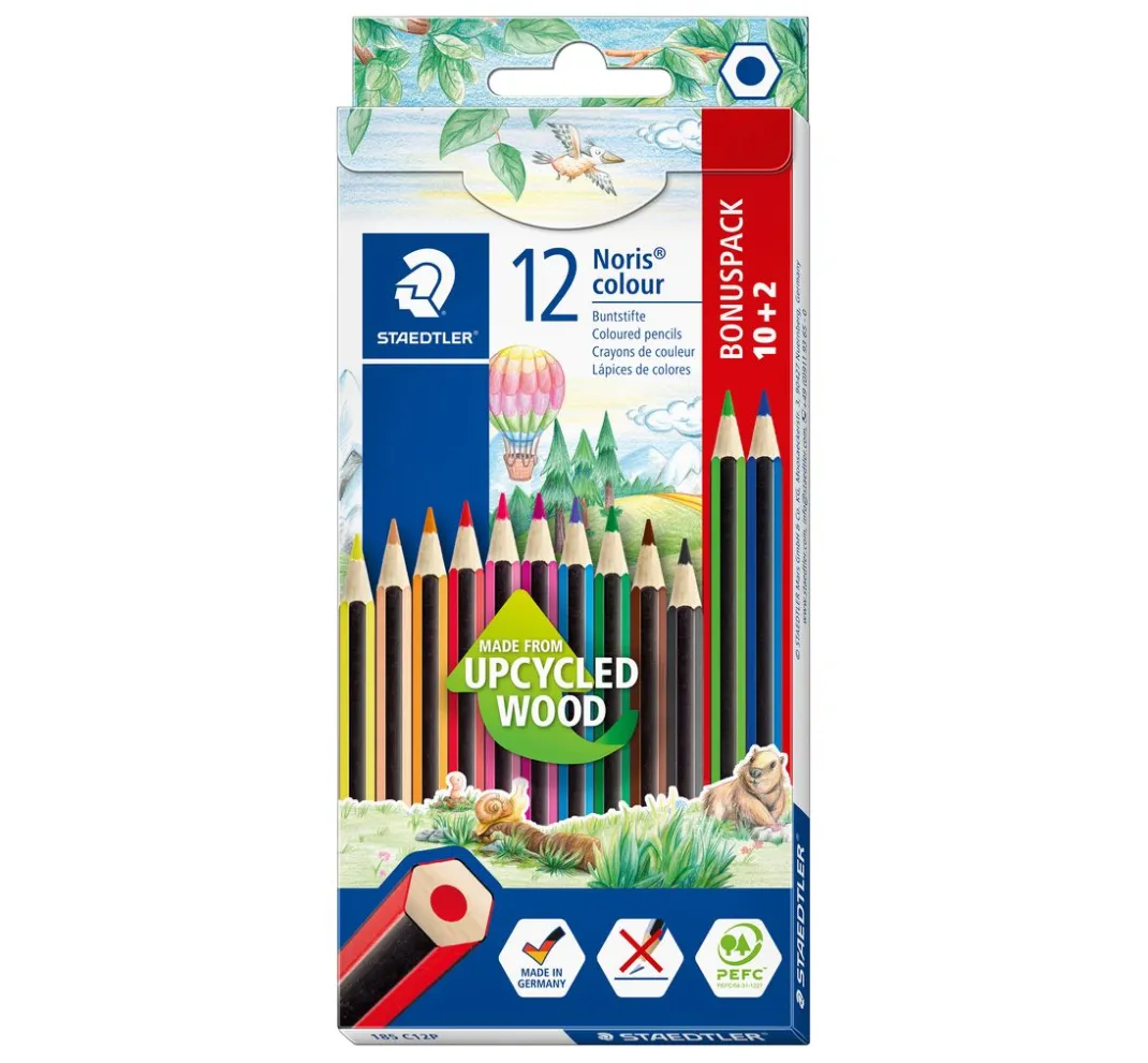 Kinder STAEDTLER Stifte & Marker|Weitere Geschenkideen Für Kinder>Noris colour "Buntstifte", 10er-Set + 2 Gratis