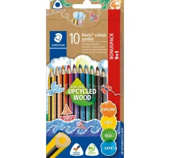 Kinder STAEDTLER Stifte & Marker|Weitere Geschenkideen Für Kinder>Noris colour "Jumbo Buntstifte", 9er-Set + 1 Gratis