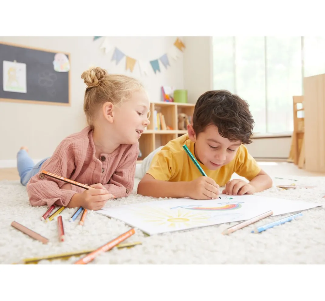 Kinder STAEDTLER Stifte & Marker|Weitere Geschenkideen Für Kinder>Noris colour "Jumbo Buntstifte", 9er-Set + 1 Gratis