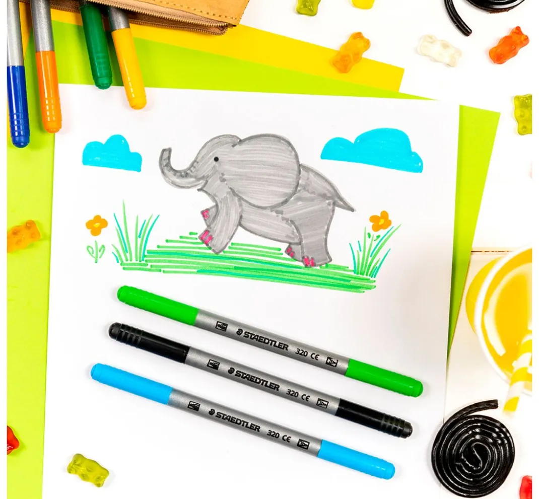 Kinder STAEDTLER Stifte & Marker|Weitere Geschenkideen Für Kinder>Noris "Doppelfasermaler"