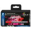 STAEDTLER Kartengestaltung>Pigment brush pen, 6er-Set