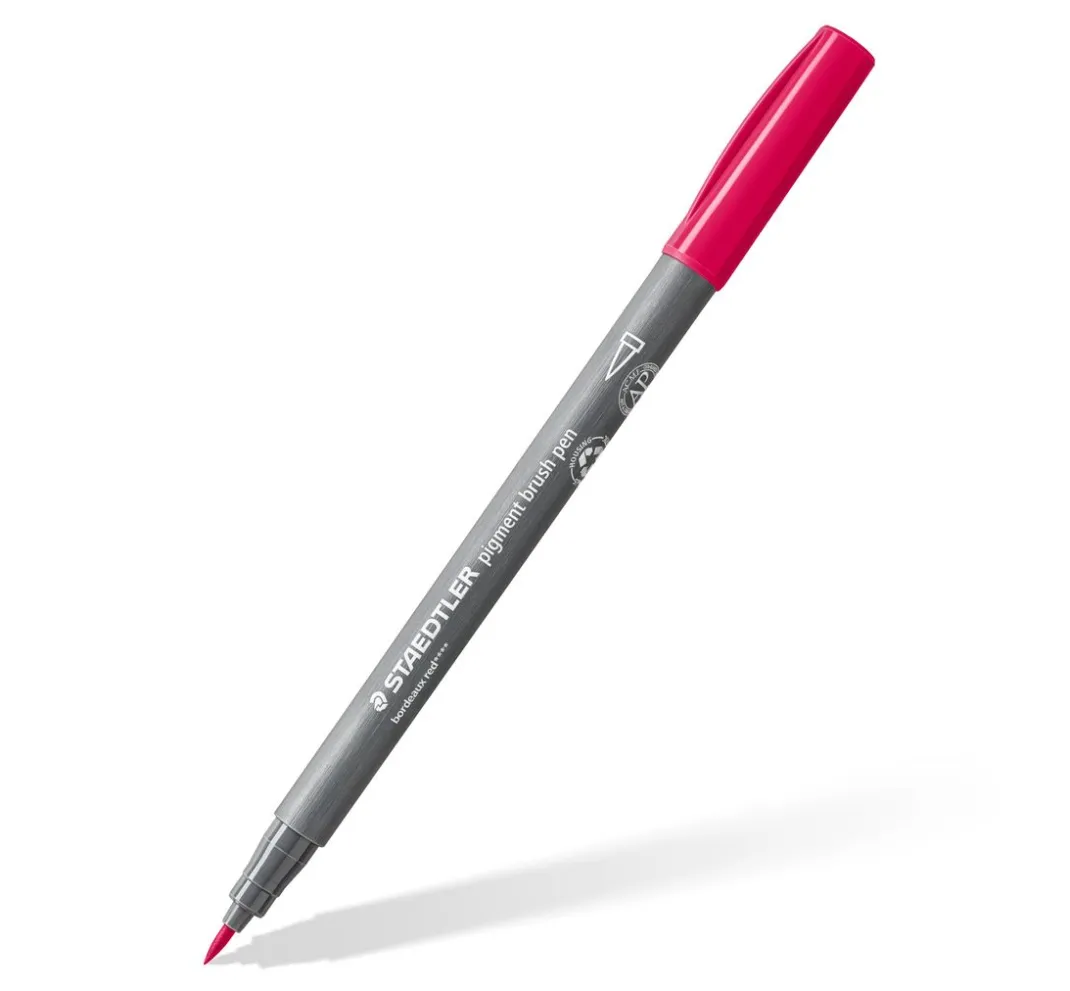 STAEDTLER Kartengestaltung>Pigment brush pen, 6er-Set