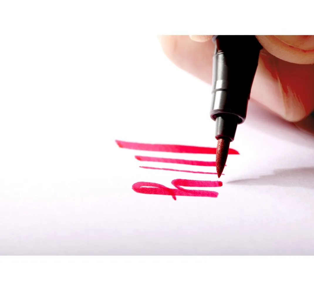 STAEDTLER Kartengestaltung>Pigment brush pen, 6er-Set