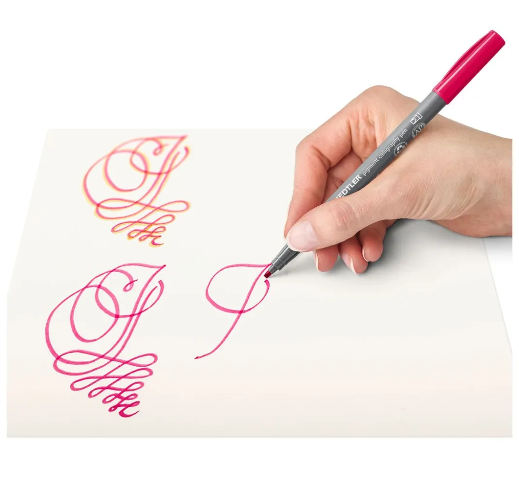 STAEDTLER Stifte|Kartengestaltung>Pigment calligraphy pen