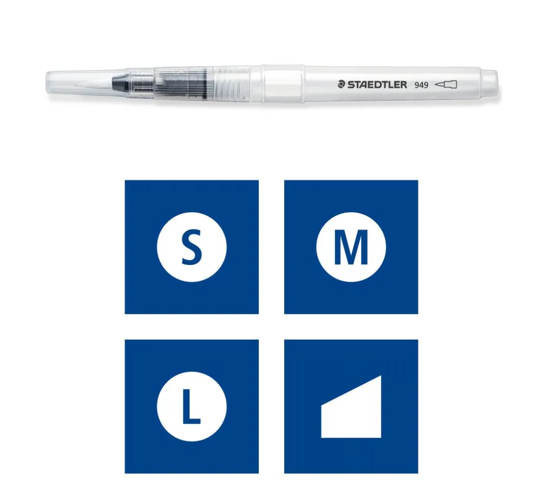 STAEDTLER Leerliner & Pipetten|Malen & Zeichnen>Pinsel mit Wassertank