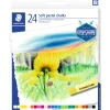 STAEDTLER Schulmalfarbe|Künstlerfarbe>Soft-Pastellkreiden, 24er-Set