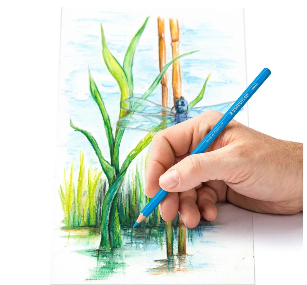STAEDTLER Aquarell|Farbsets>Watercolour "Buntstifte", 24-tlg.