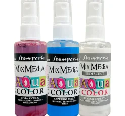 Stamperia Sprühfarbe|Farbsets>Aquacolor "Lavender", 3er-Set