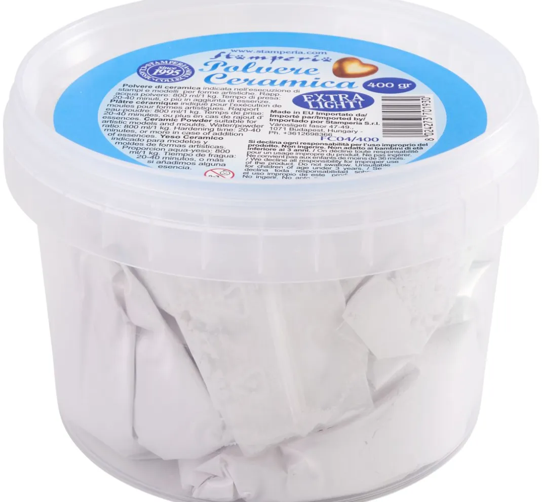 Stamperia Gießmasse>"Ceramic Powder - Stone effect"