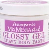 Stamperia Schablonieren>"Glossy Gel", Transparent