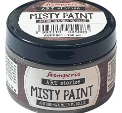 Stamperia Schablonieren|Künstlerfarbe>Misty Paint metallic
