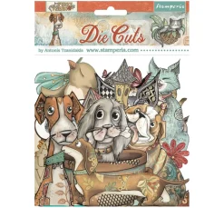 Stamperia Kartengestaltung|Dekoelemente>Stanzmotive "Furry Friends"