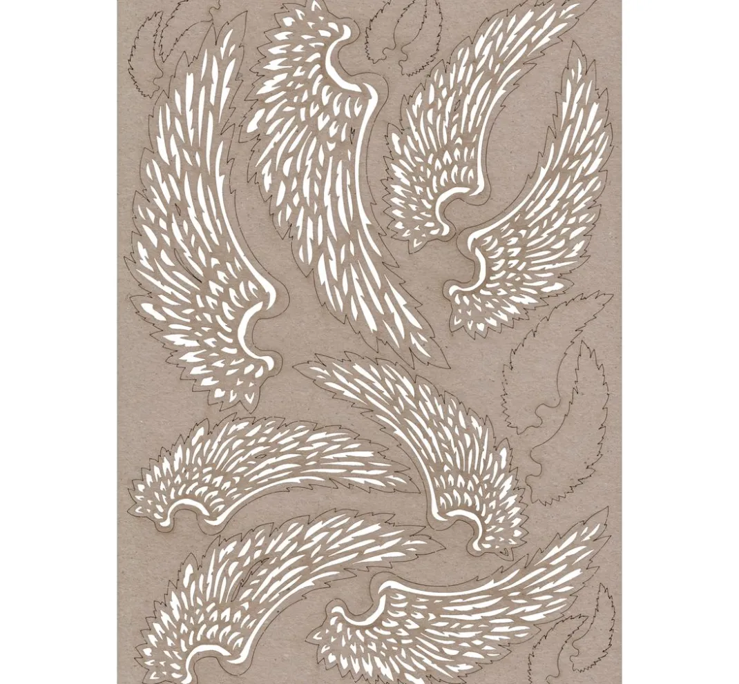 Pronty Crafts Dekoelemente|Scrapbooking>Stanzmotive "Graupappe"