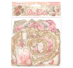 Stamperia Dekoelemente|Kartengestaltung>Stanzmotive "Shabby Rose"
