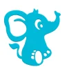 FINDit Stanz- & Prägemaschinen|Schablonen>Stanzschablone "Baby-Elefant"
