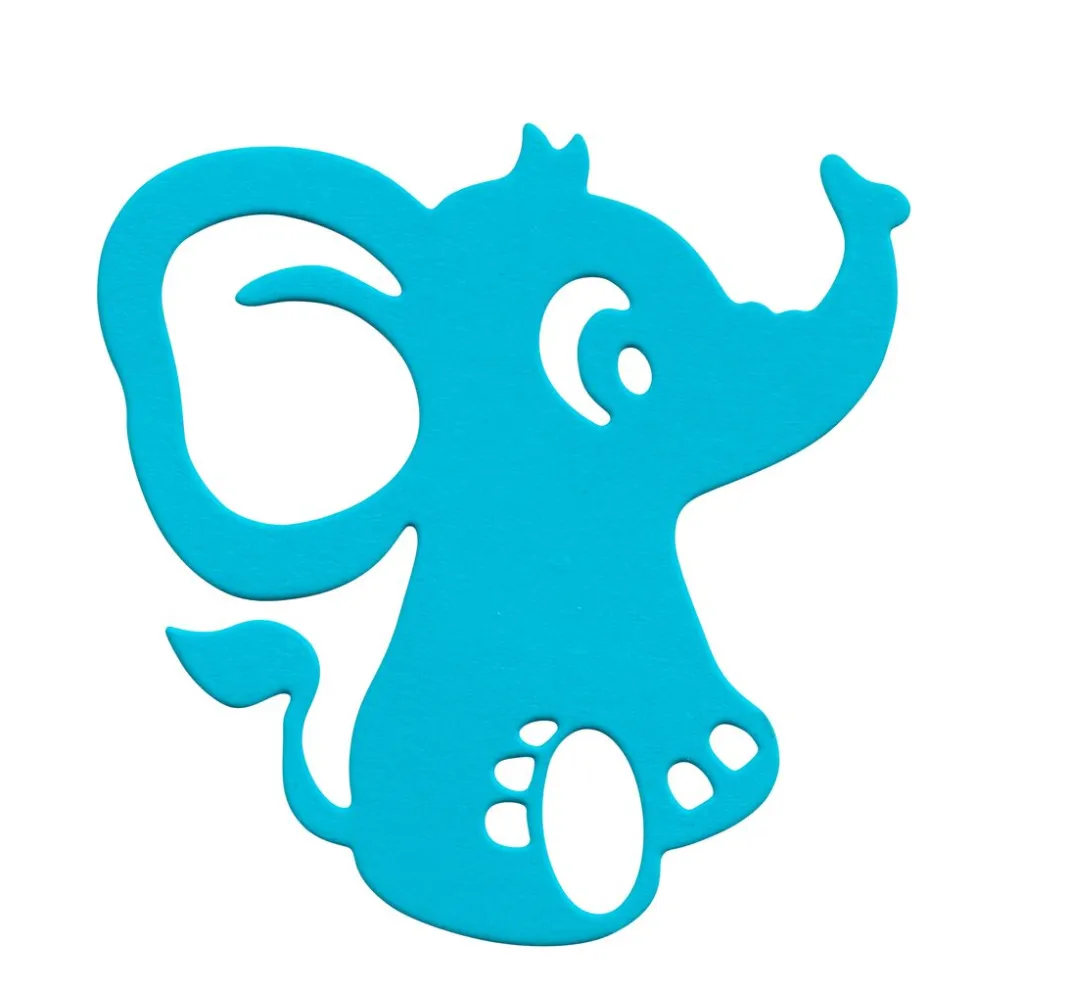 FINDit Stanz- & Prägemaschinen|Schablonen>Stanzschablone "Baby-Elefant"