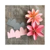 FarbTon Papier Stanz- & Prägemaschinen|Schablonen>Stanzschablone-Faltblumen "M"