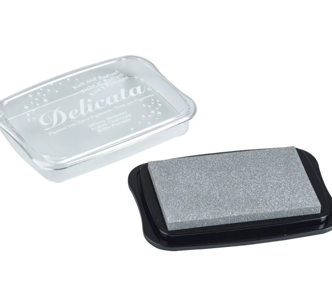 Tsukineko Scrapbooking|Kartengestaltung>Stempelkissen "Delicata Metallic"