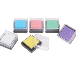 folia Scrapbooking|Kartengestaltung>Stempelkissen-Set, 6-tlg., Pastell