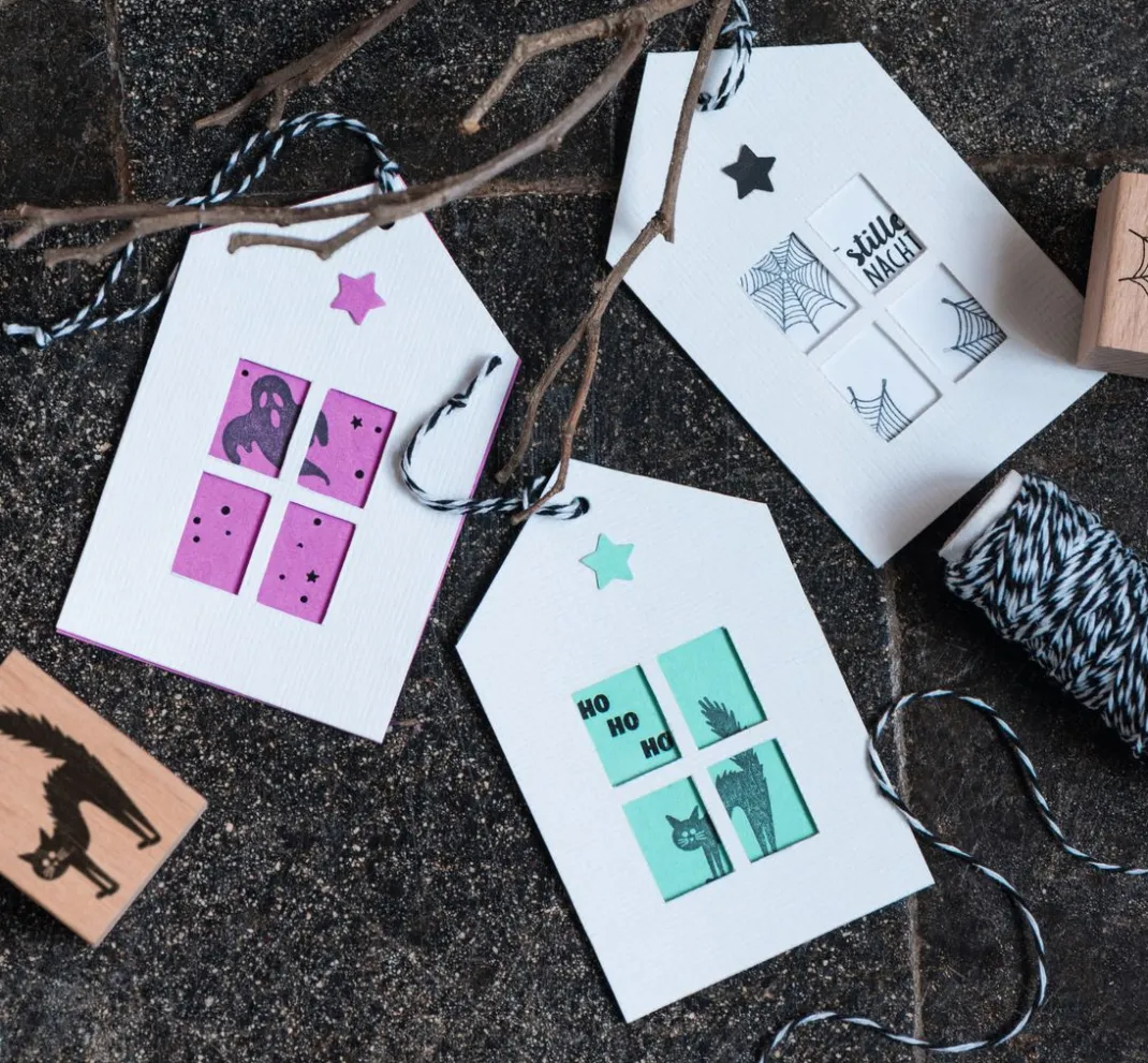 Heyda Stempel & Zubehör|Kartengestaltung>Stempel-Set "Halloween"