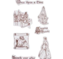 Kinder Stamperia Weiteres Malzubehör|Weiteres>Stempel-Set "Sleeping Beauty"