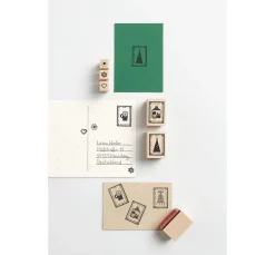 Rico Design Scrapbooking|Kartengestaltung>Stempel-Set "Weihnachtspost"