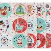Zischka Sticker & Klebebänder>Sticker "Adventszahlen" Winterfreuden