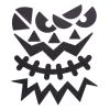 creativ company Sticker & Klebebänder|Kartengestaltung>Sticker "Halloween Gesichter"