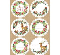 Braun+Company Scrapbooking|Kartengestaltung>Sticker "Natural Christmas"
